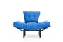 Atelier Del Sofa Nitta Single - Sillón de orejas Azul